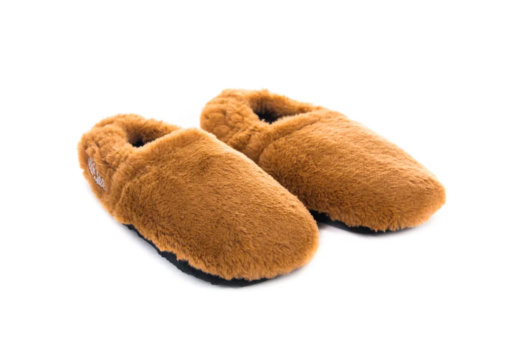 Hausschuhe Slippers Größe 37-40 caramel - halten kuschelig warm